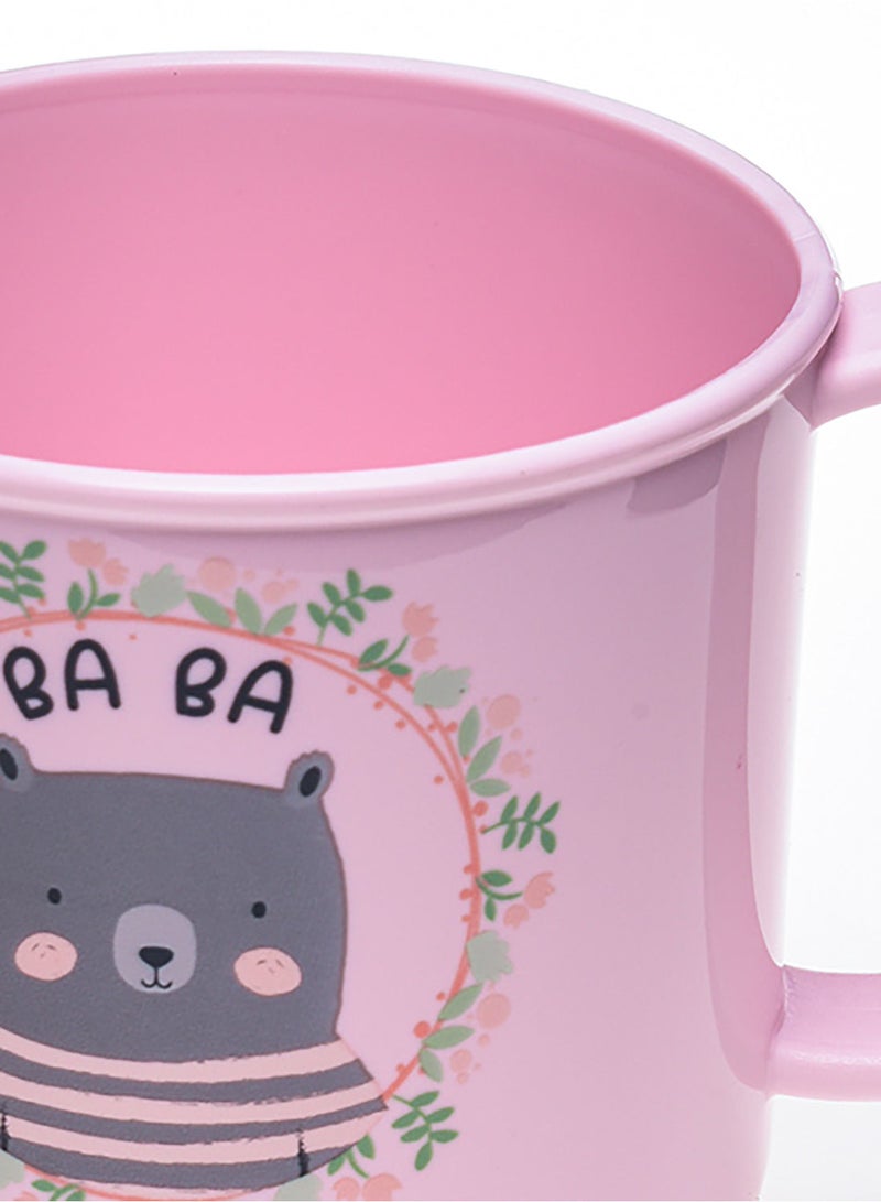 كوب ناني خالي من BPA باللون الوردي - Image 3