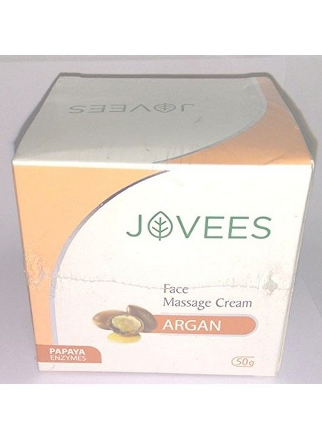 Jovees Argan Face Massage Cream Papaya Enzyme 50Gm - Image 2