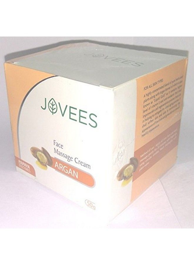 Jovees Argan Face Massage Cream Papaya Enzyme 50Gm - Image 3