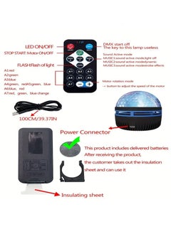 Bukela Rechargeable Star Light Projector LED Night Light with Remote Control  - Image 5