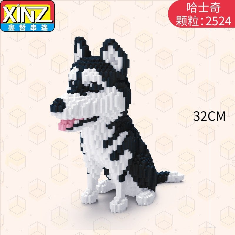 Xinzhe Toy Animal Union Building Blocks - Miniature Series for Creative Play - Image 3
