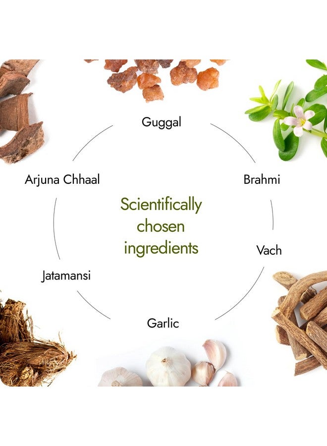 Kapiva عصير كابيفا لرعاية ضغط الدم - عصير 100% أيورفيدي للتحكم في ضغط الدم ومستوى الكوليسترول | أرجونا، شانك بوشبي و 8 أعشاب أخرى - عبوة من 2 - Image 3