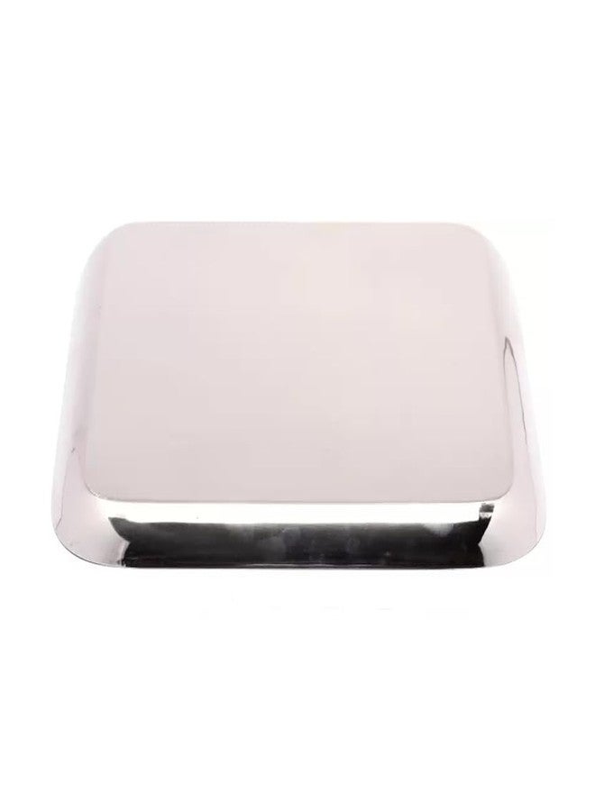 Next Future Stainless Steel Square Small Breakfast Plates - 8 Inches | Durable, Food-Grade Steel Plates | Pack of 2 | Rust-Resistant, and Reusable for Everyday Use (Breakfast (Small)) - Image 4