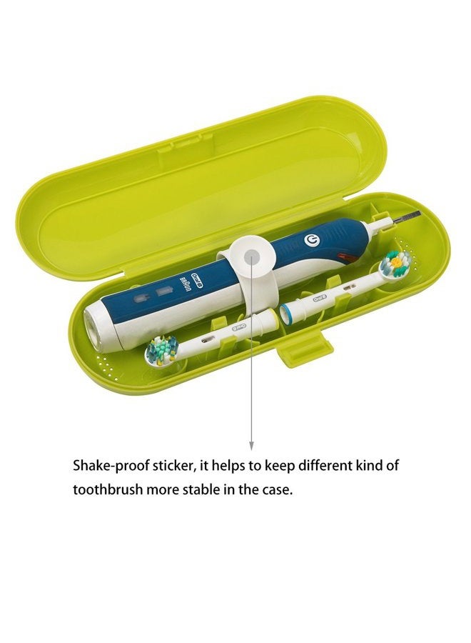 Nincha Plastic Electric Toothbrush Travel Case for Oral-B Pro Series, 2 packs (Blue&Green) - Image 4