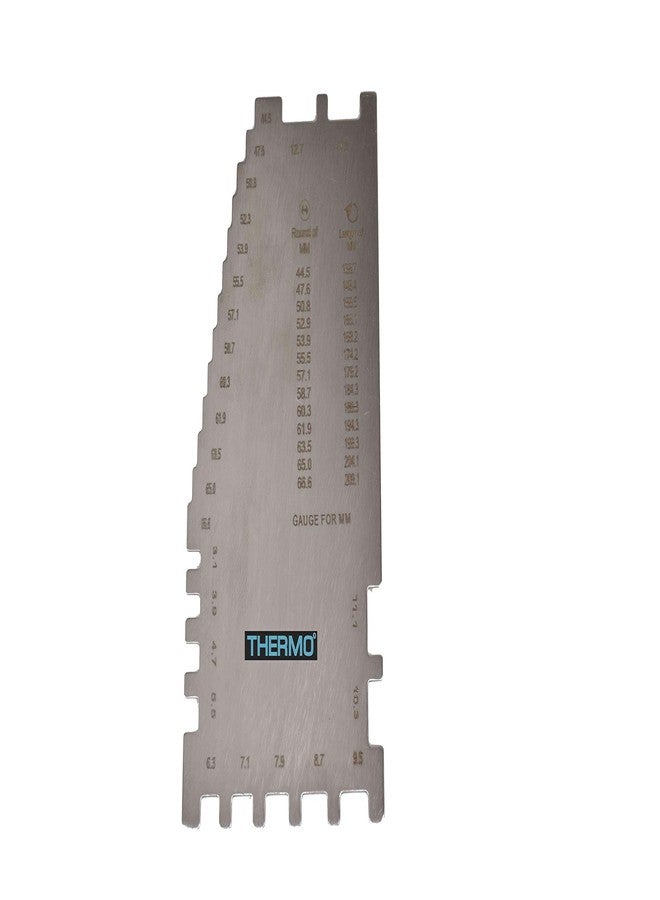 Thermo Ajanta Handy Bangle Bracelet Sizer Gauge – Measures in Inches, Metric & Aani – Tool for Jewellery Making, Bangle Fitting & Sizing – Made in Bharat - Image 2