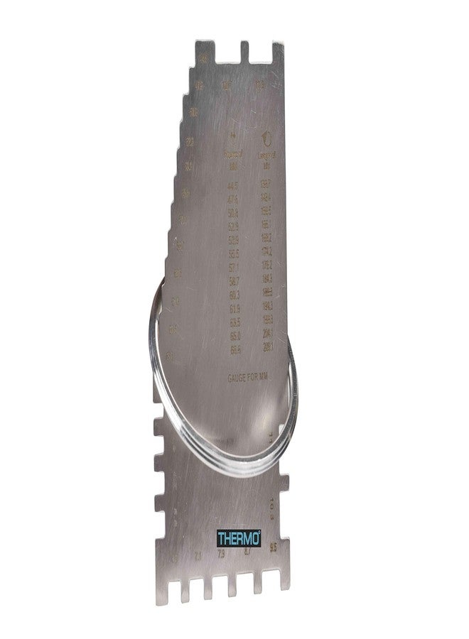 Thermo Ajanta Handy Bangle Bracelet Sizer Gauge – Measures in Inches, Metric & Aani – Tool for Jewellery Making, Bangle Fitting & Sizing – Made in Bharat - Image 3