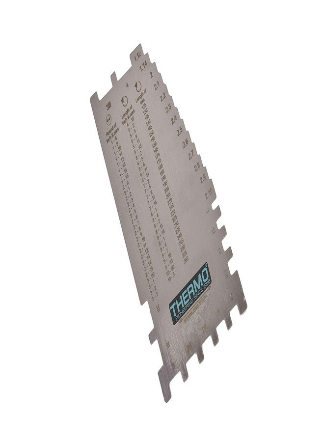 Thermo Ajanta Handy Bangle Bracelet Sizer Gauge – Measures in Inches, Metric & Aani – Tool for Jewellery Making, Bangle Fitting & Sizing – Made in Bharat - Image 1