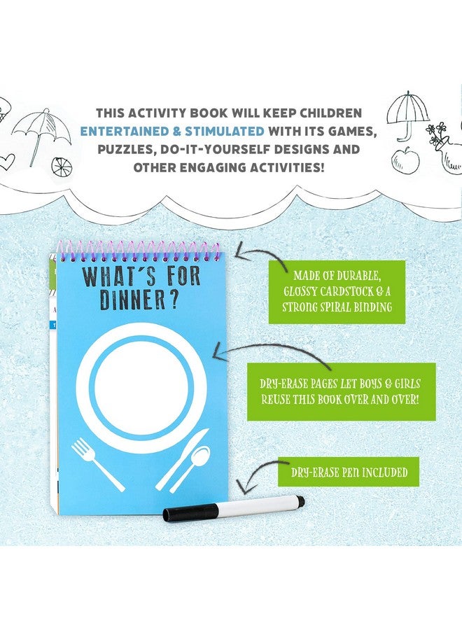 Squirrel Products Original I'm Bored Children's Activity Book, Dry Erase Road Trip Essentials for Kids, Screen Free Activities for Kids Ages 3 and Up - Image 3