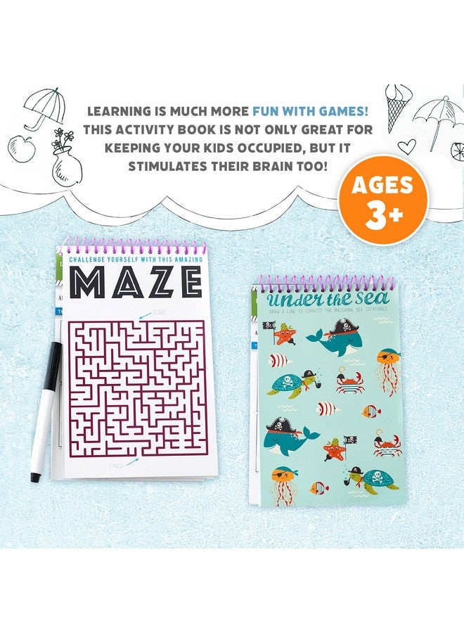 Squirrel Products Original I'm Bored Children's Activity Book, Dry Erase Road Trip Essentials for Kids, Screen Free Activities for Kids Ages 3 and Up - Image 4