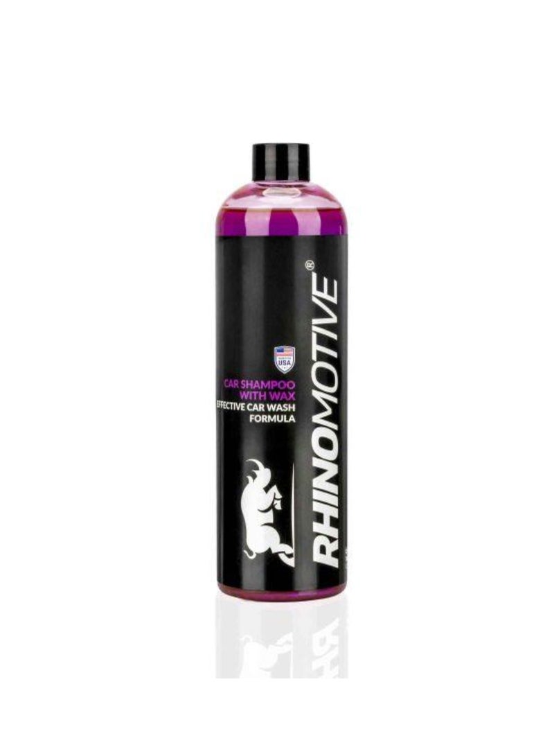 RHINOMOTIVE RHINOMOTIVE - Automotive CAR SHAMPOO WITH WAX 500ML - Image 1