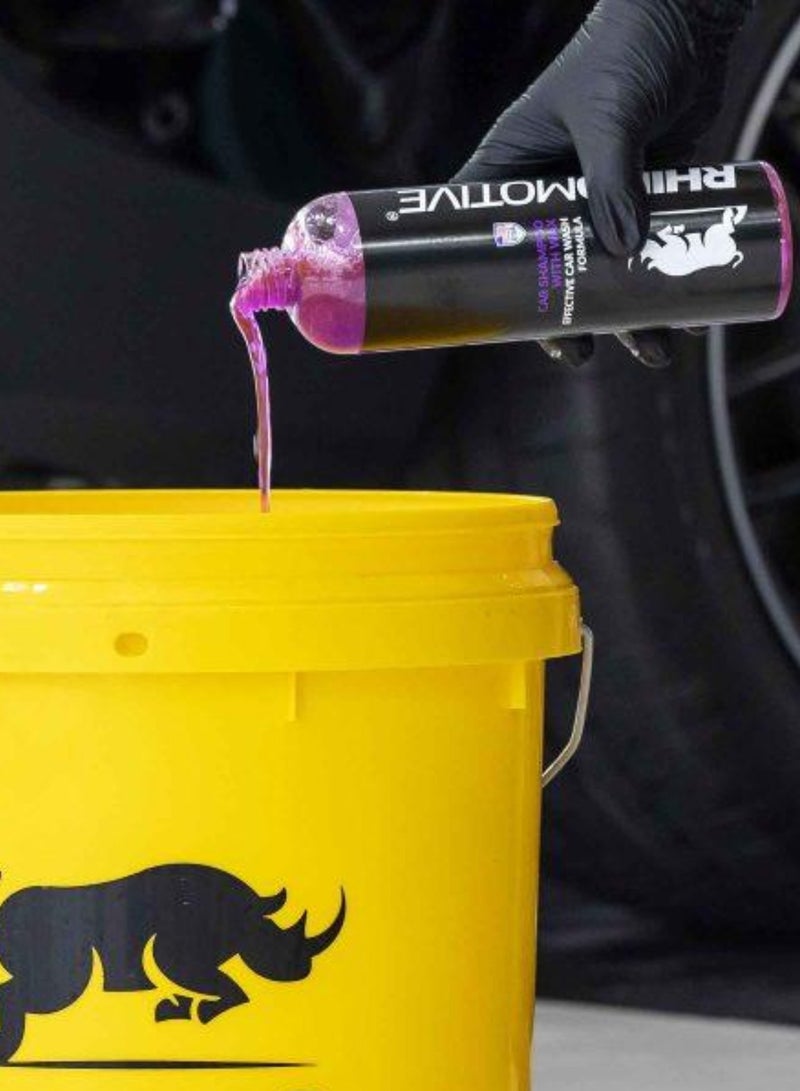 RHINOMOTIVE RHINOMOTIVE - Automotive CAR SHAMPOO WITH WAX 500ML - Image 4