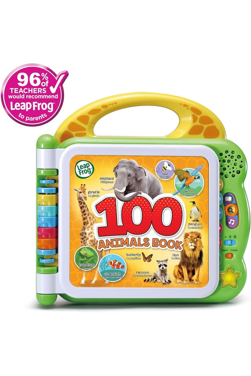 LeapFrog 100 Animals Book - Interactive Bilingual Baby Book with Sounds - Image 2
