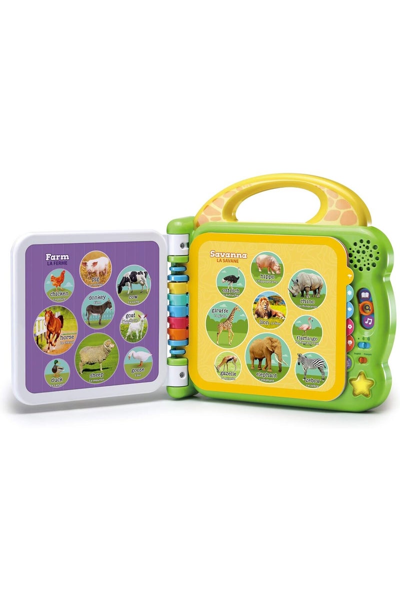 LeapFrog 100 Animals Book - Interactive Bilingual Baby Book with Sounds - Image 3
