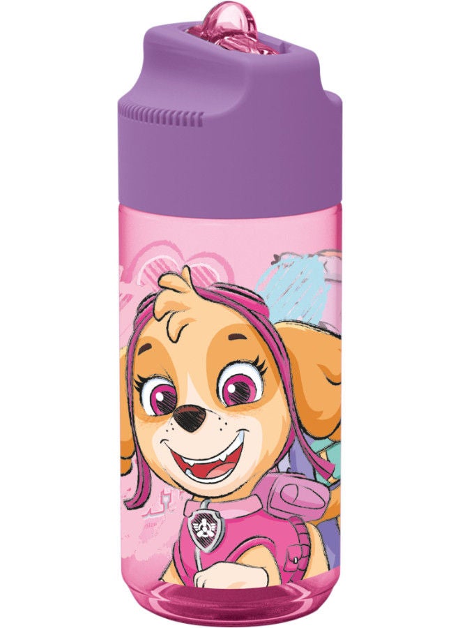 nickelodeon Paw Patrol Girl Bottle Eco Zen Hydro 430ml Multicolour Water Bottle Drinking Bottle Hydration Bottle Tumbler Flask Portable Glass Travel Mug - Image 1
