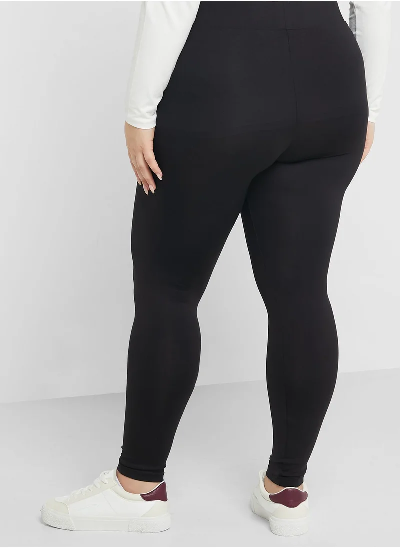 VERO MODA Curve Solid Leggings