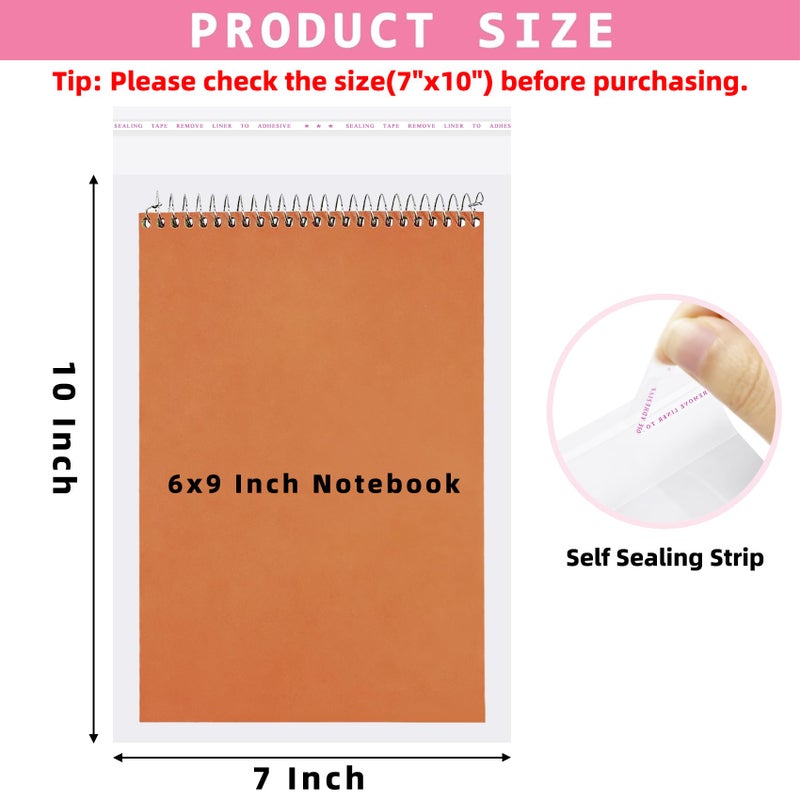 Morepack Self Sealing Cellophane Bags,7x10 Inches 200 Pcs Clear Resealable Cellophane Bags for Packaging Cookies, Favors and Products - Image 2