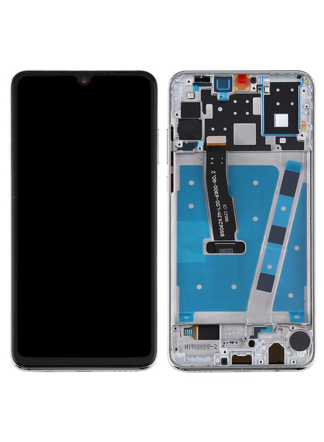 erorex Replacement OEM LCD Screen for Huawei P30 Lite RAM 4G / Standard Version Digitizer Full Assembly with Frame White - Image 3