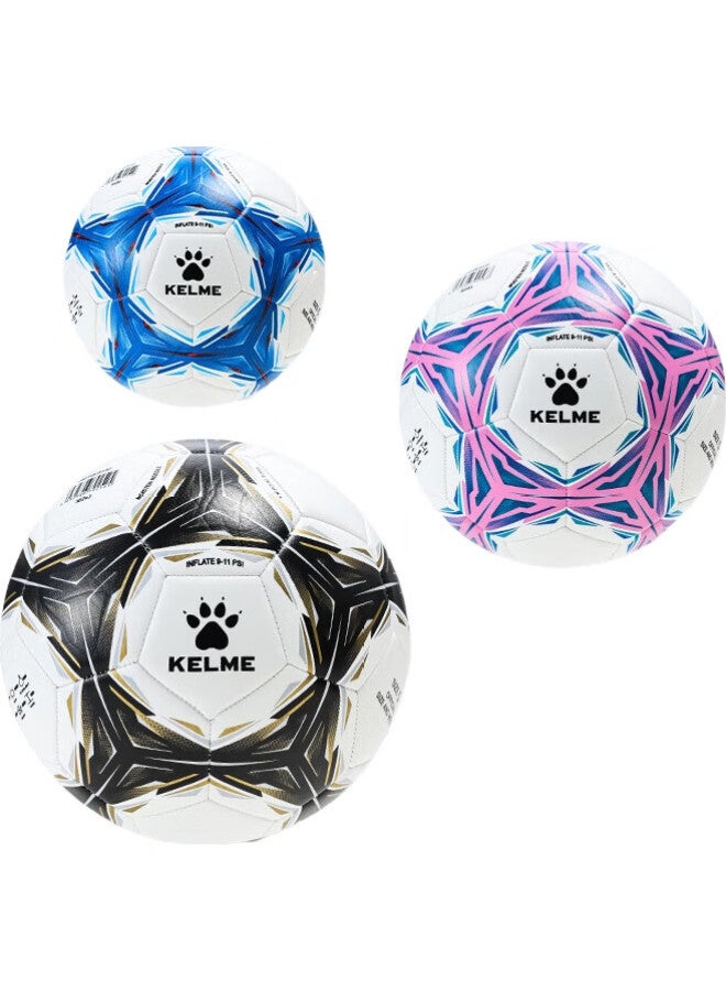 Kelme Machine-Stitched Soccer Ball, Size 5, For Adult Training And Competition, Durable Football - Image 3