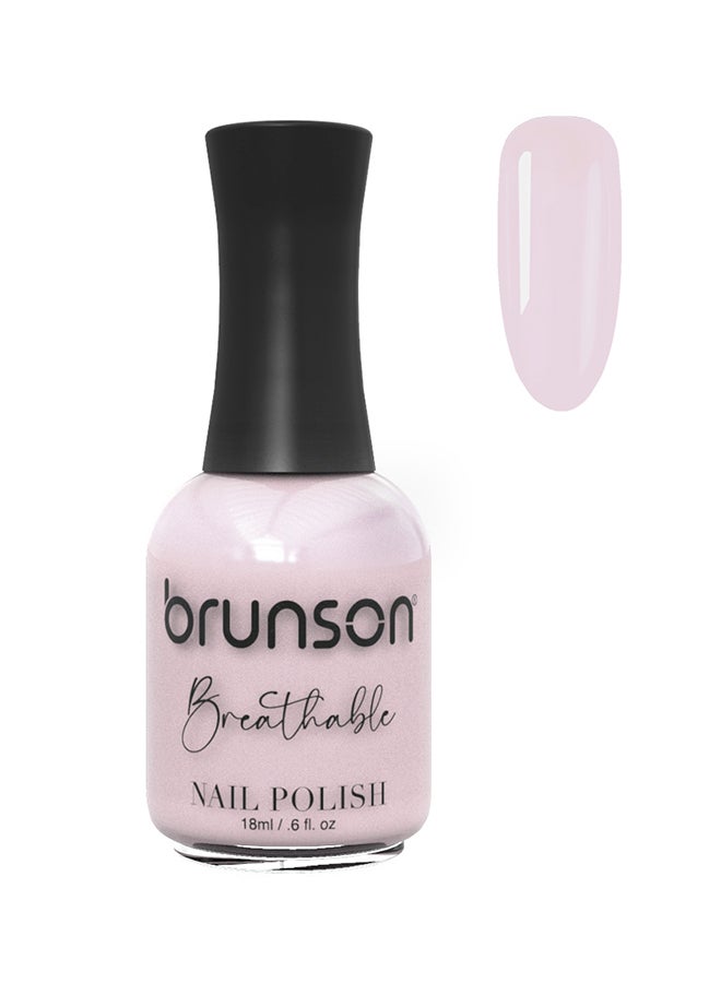 brunson Breathable Nail Polish Halal nail polish Wudu friendly Quick-Dry Vegan long lasting but easy peel off   18ml BH191