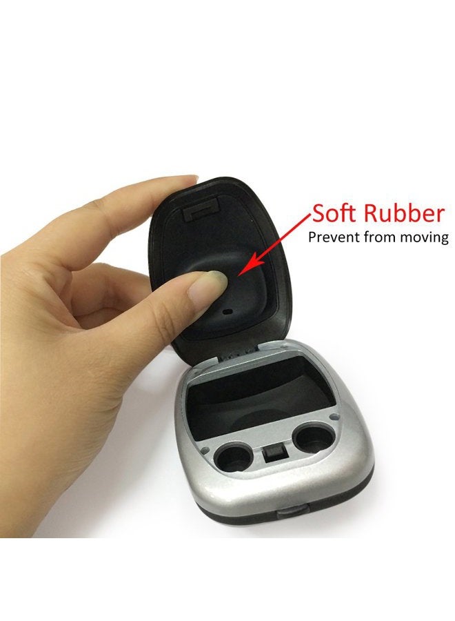 SoundLink Hearing Aid Case Hard Storage Box with Battery Compartment for Custom Hearing Aids CIC ITE ITC - Image 4