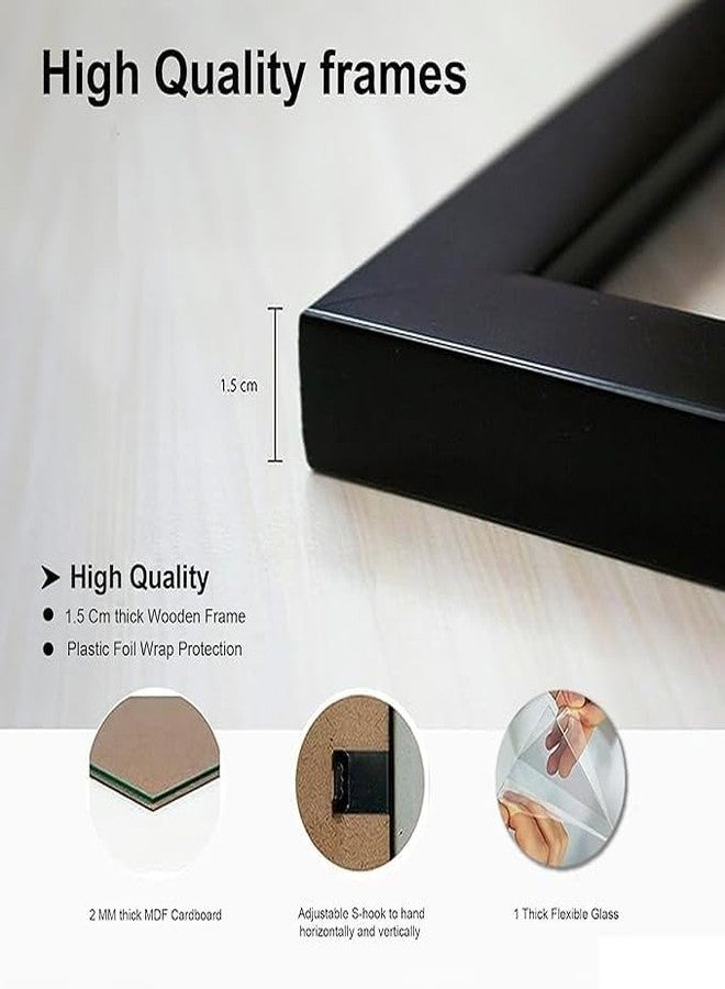 إطار حائط تحفيزي، مقاس A4، أشعل عقلك بحكمة رجل الصواريخ! 12 × 8 بوصة - Image 3