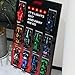 iLuane Display Wallboard for 66802 Display Frame for 10 Cars Ideal for Adult Collectors Home  Office Wall Mount Style BCars Not Included - Image 4
