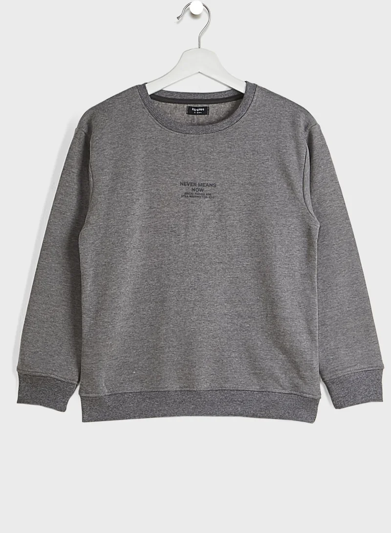 Ripples Sweatshirt And Joggers Set