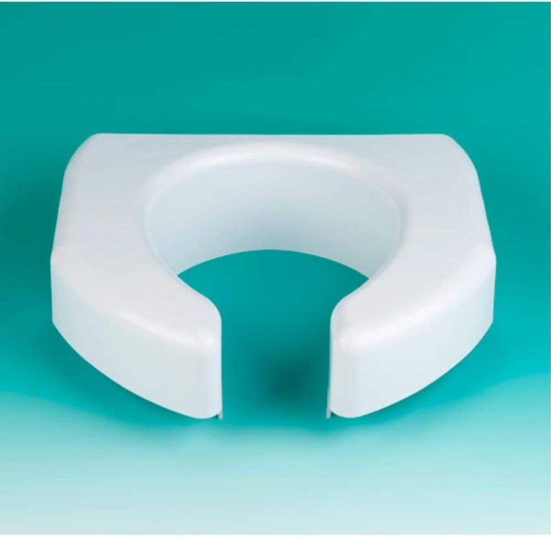 SP Ableware SP 3 Inch Extender Booster Elevated Raised Toilet Seat Risers for Seniors Adults Elderly Handicap Disabled Fits Most Standard and Elongated Toilets - White - Image 2