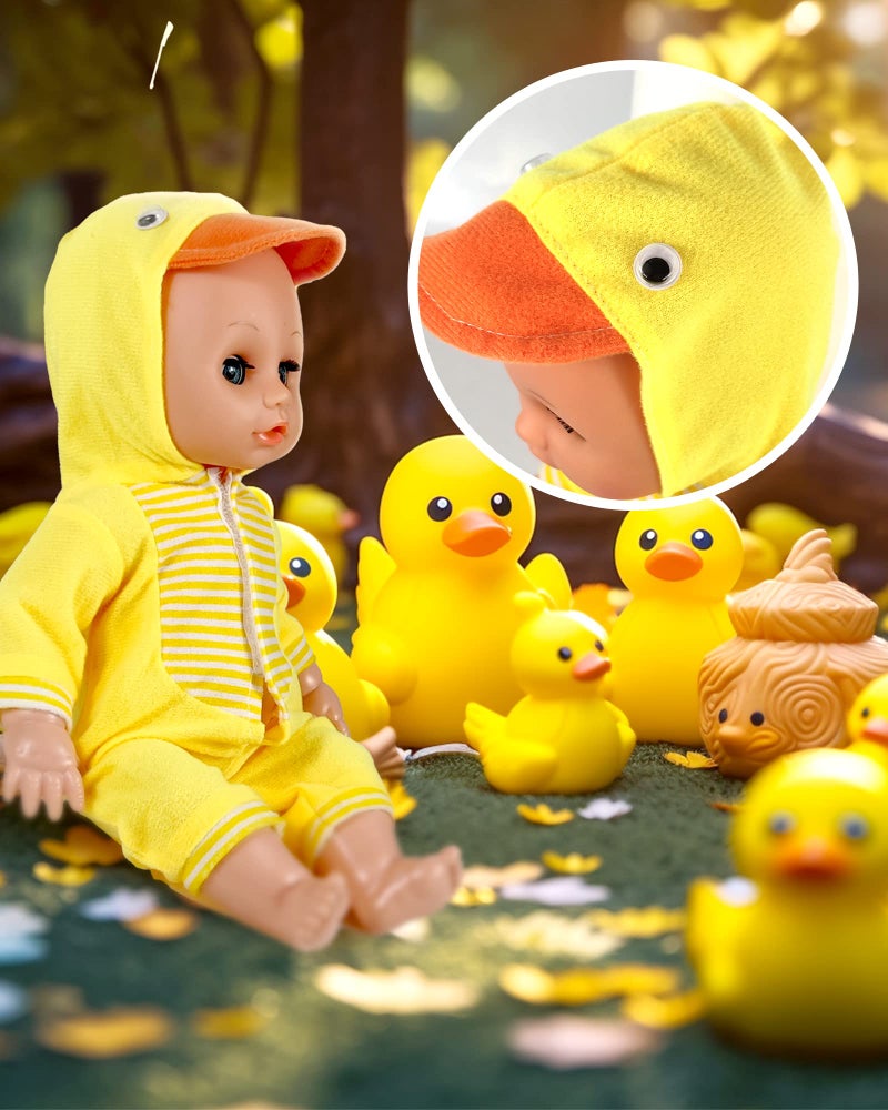 ARTST Doll Clothes,12 inch Baby Doll Clothes[6 Sets Animal Styling ] Valentine's Gift for 10/ 11 /12 inch Baby Girl&Boy Dolls - Image 3