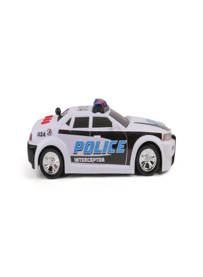 Mighty Fleet Mighty Motorized Police Cruiser Toy Police Car - Realistic Lights, Sounds & Motorized Feature - Ages 3 and Up - Image 4