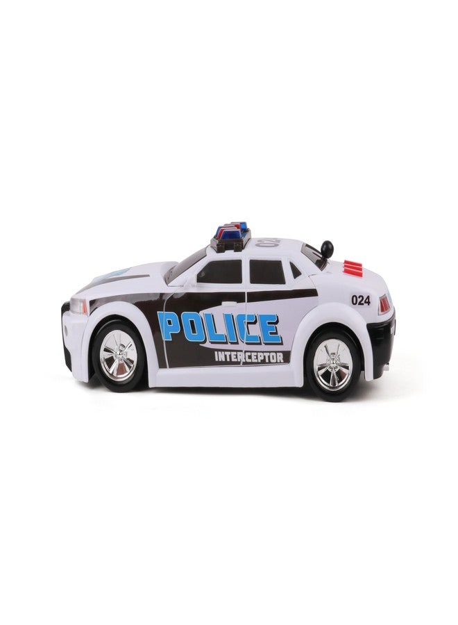Mighty Fleet Mighty Motorized Police Cruiser Toy Police Car - Realistic Lights, Sounds & Motorized Feature - Ages 3 and Up - Image 2