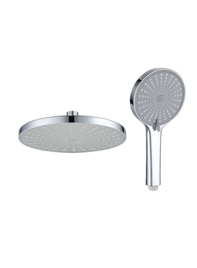 Water Saving Round Hand Shower Head High Pressure Plastic Top Shower Head  - Image 1