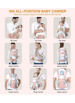 6 In 1 Multifunctional Baby Carrier Waist Stool Hip Seat Baby Carrier Suitable for 0-36 Months Baby - pzsku/ZB15F796F6C4BDA5465FCZ/45/_/1671634353/ab0b21a8-9379-4107-a110-6363e9c2b949