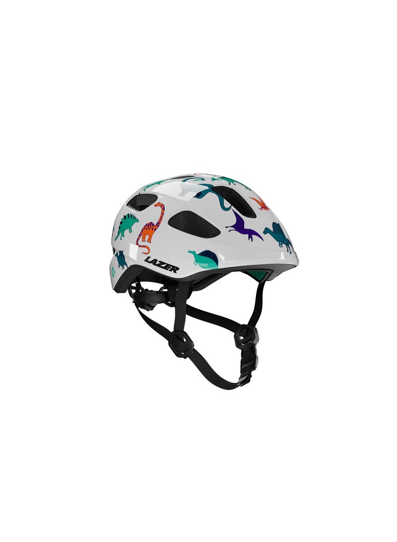 Lazer Helmet Pnut 2.0 KC CE / Dinosaurs (Turnfit) Bicycling Helmet for Children, Youth Unisex Cycling Head Gear, One Size - Image 1