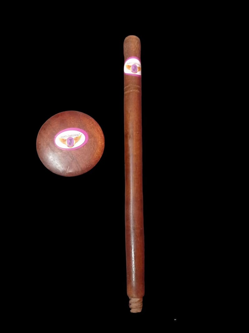 Jayam Traditional مهرس يدوي متعدد الأغراض من الخشب التقليدي جايام - Image 2