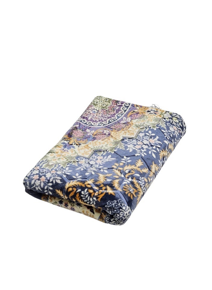 SMART HOME Excellent velvet carpets and rugs, padded and soft to the touch, with beautiful 3D patterns a ground seating mat for trips, camping, hiking, and wilderness, a luxurious rug, size 230X160 cm - Image 3