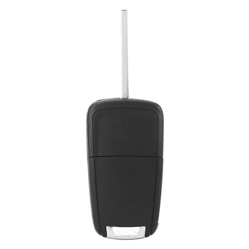 Black ABS Plastic Key Fob Shell Replacement 2 Buttons Remote Key Case for Car Owners - Image 5