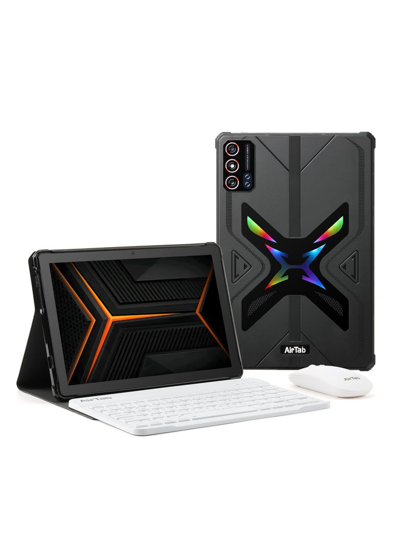 AirTab T5000 Smart Tablet 10.1-FHD Inch Display 10000mAh Battery Black - Image 1