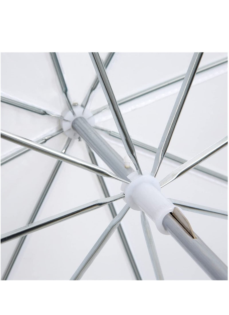 Generic - 2pack 33" white Translucent Soft Light or Gold Black Reflective Professional Photography Studio Lighting Umbrellas - Image 1