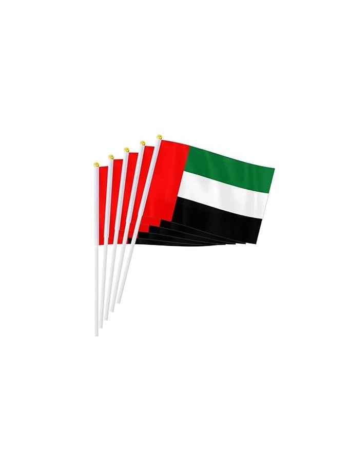 PRINTSHOP4ME Set of 10 Hand-Held Mini Country Flags - Perfect for Parades - Festivals and Party Decorations - Party Favors and Event Supplies - Image 1