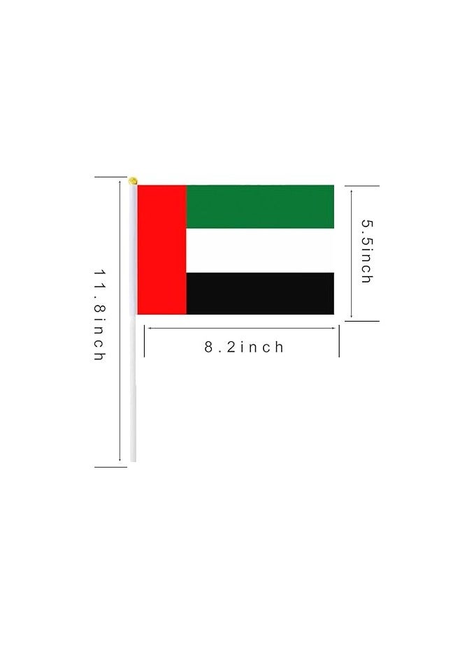 PRINTSHOP4ME Set of 10 Hand-Held Mini Country Flags - Perfect for Parades - Festivals and Party Decorations - Party Favors and Event Supplies - Image 2