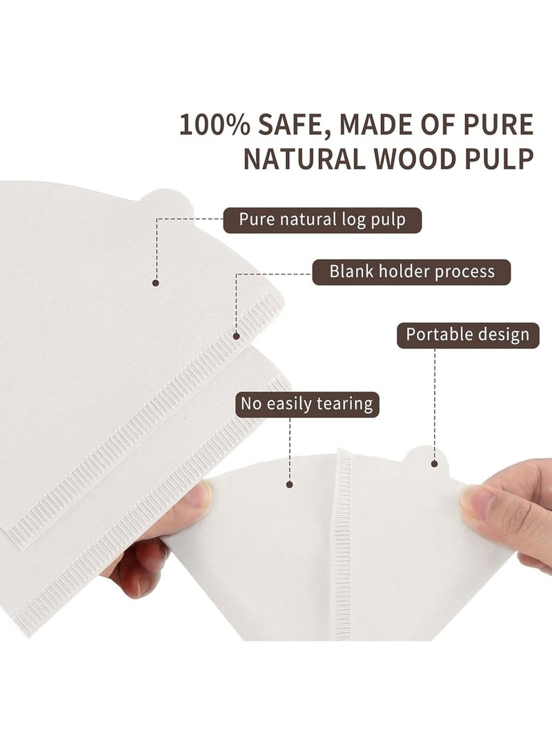 Qahwa 100 Piece Coffee Paper Filter , Size 02 - Image 4
