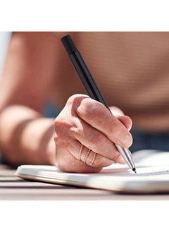 PARKER Vector Standard Gold Trim Roller Ball Pen| Black Body Color | Ink Color - Blue | Novel Gifts For Professionals | Premium Pens For Personal & Professional Use  - Image 3