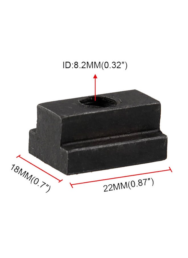 NIBEMINENT - 5-Piece Pick-Up Truck Bed Deck Rails In Machine Tool T-Slot Nuts for Toyota Tunda And Tacoma - Image 1