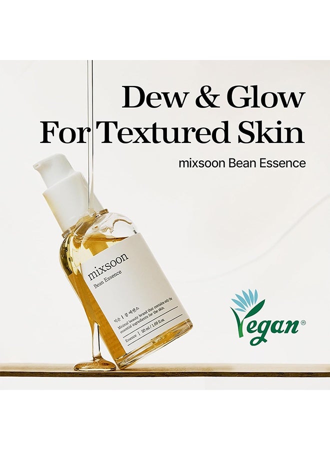mixsoon Bean Essence ,Fermented Soy Probiotic Hydrating Calming Facial Treatment Essence 50ml - Image 2
