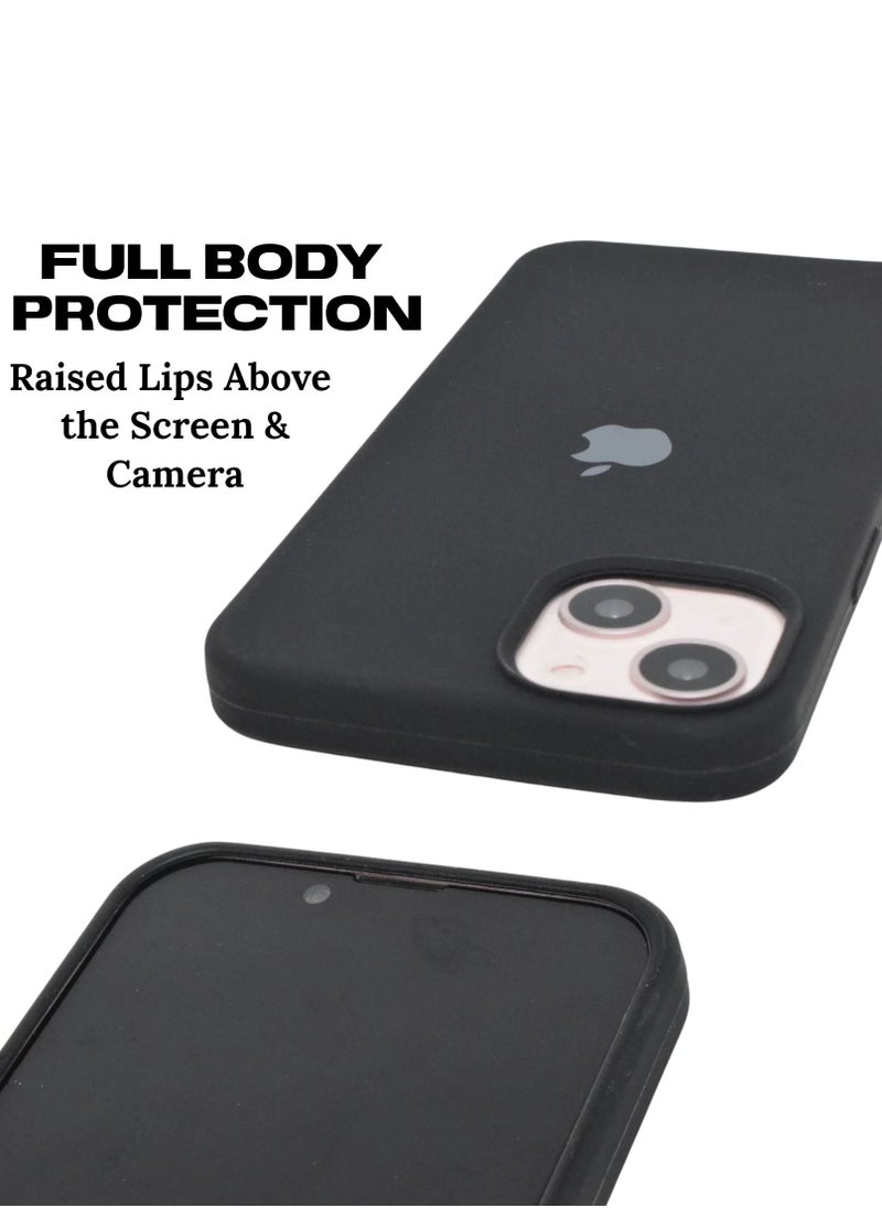 BORTONY - iPhone 13 Case Liquid Silicone Anti Scratch Anti Fingerprint Soft Silky Touch Shockproof Protective Cover for Apple iPhone 13 - Image 1