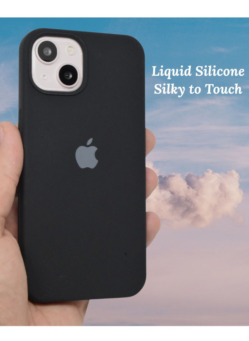 BORTONY - iPhone 13 Case Liquid Silicone Anti Scratch Anti Fingerprint Soft Silky Touch Shockproof Protective Cover for Apple iPhone 13 - Image 1
