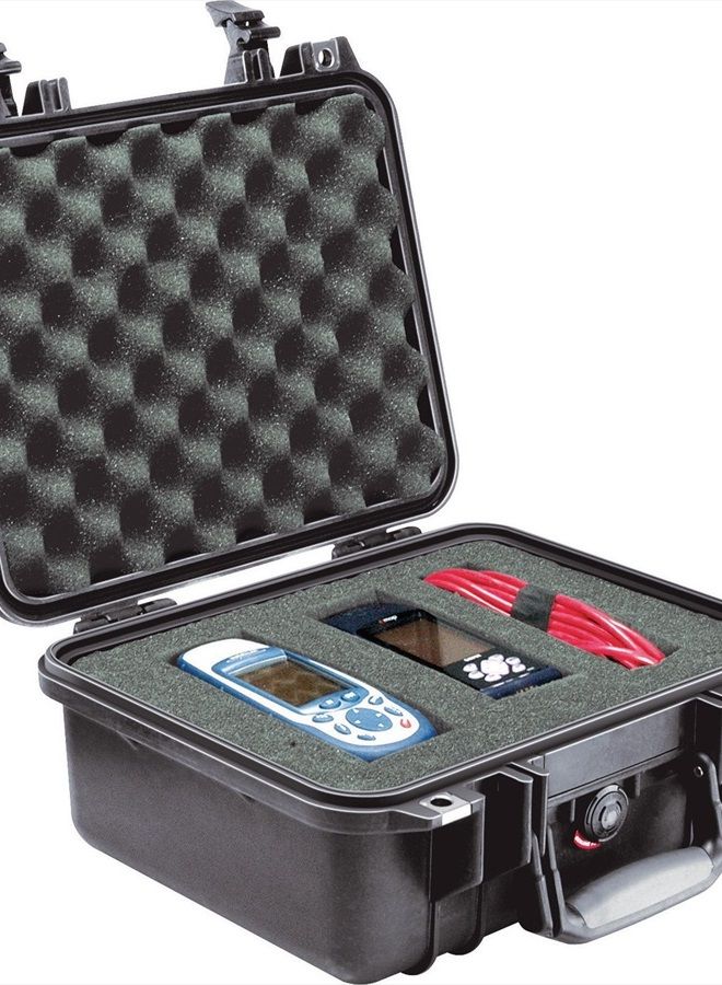 Pelican حافظة كاميرا 1400 مع رغوة (فضي) - Image 2