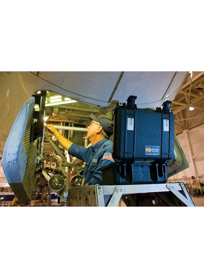 Pelican حافظة كاميرا 1400 مع رغوة (فضي) - Image 3