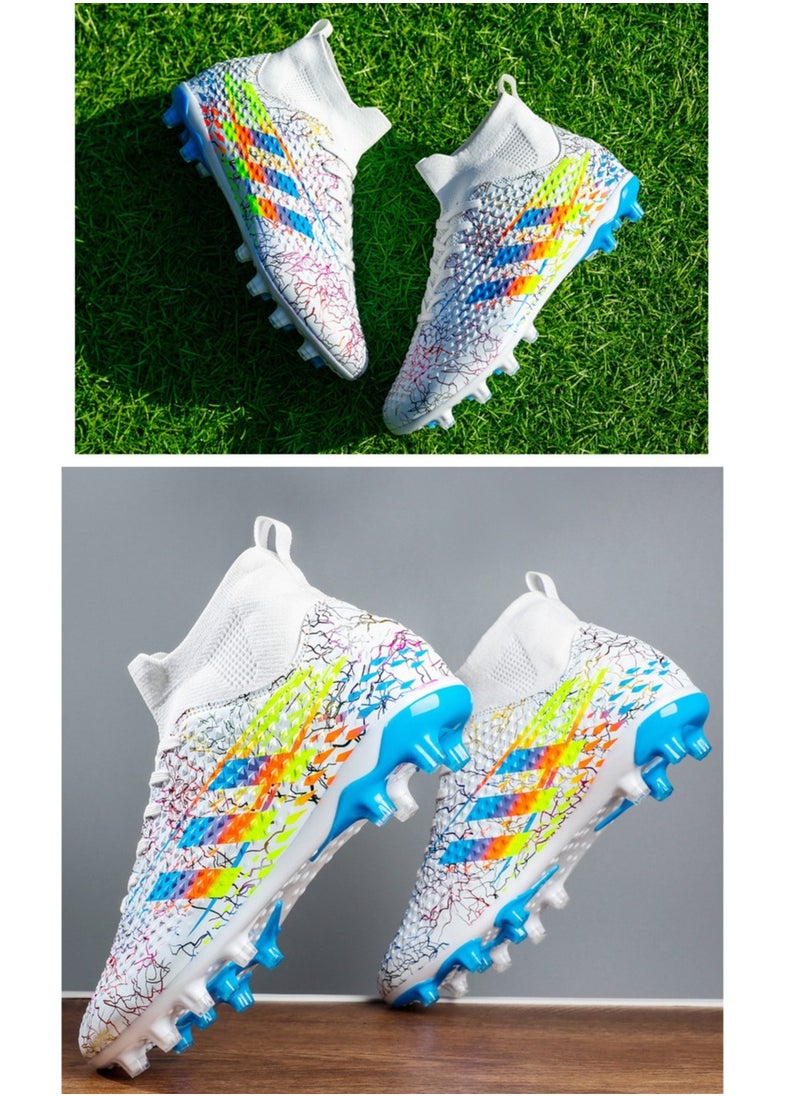 Generic - Mens Soccer Shoes For Outdoor Indoor Professional Youth Boys Soccer Shoes Unisex Soccer Shoes. - Image 1